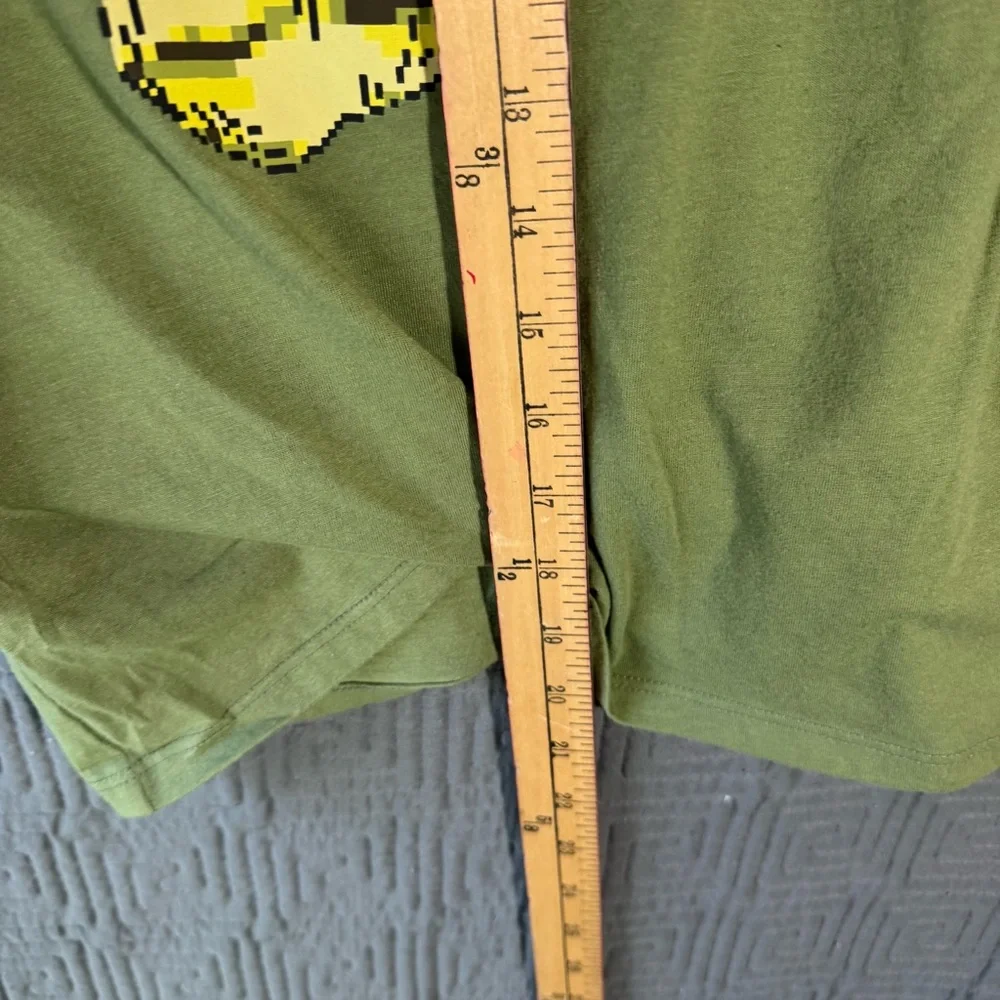 Children's Place T-Shirt Boys Size Medium 7/8 Green Dinosaur Bones